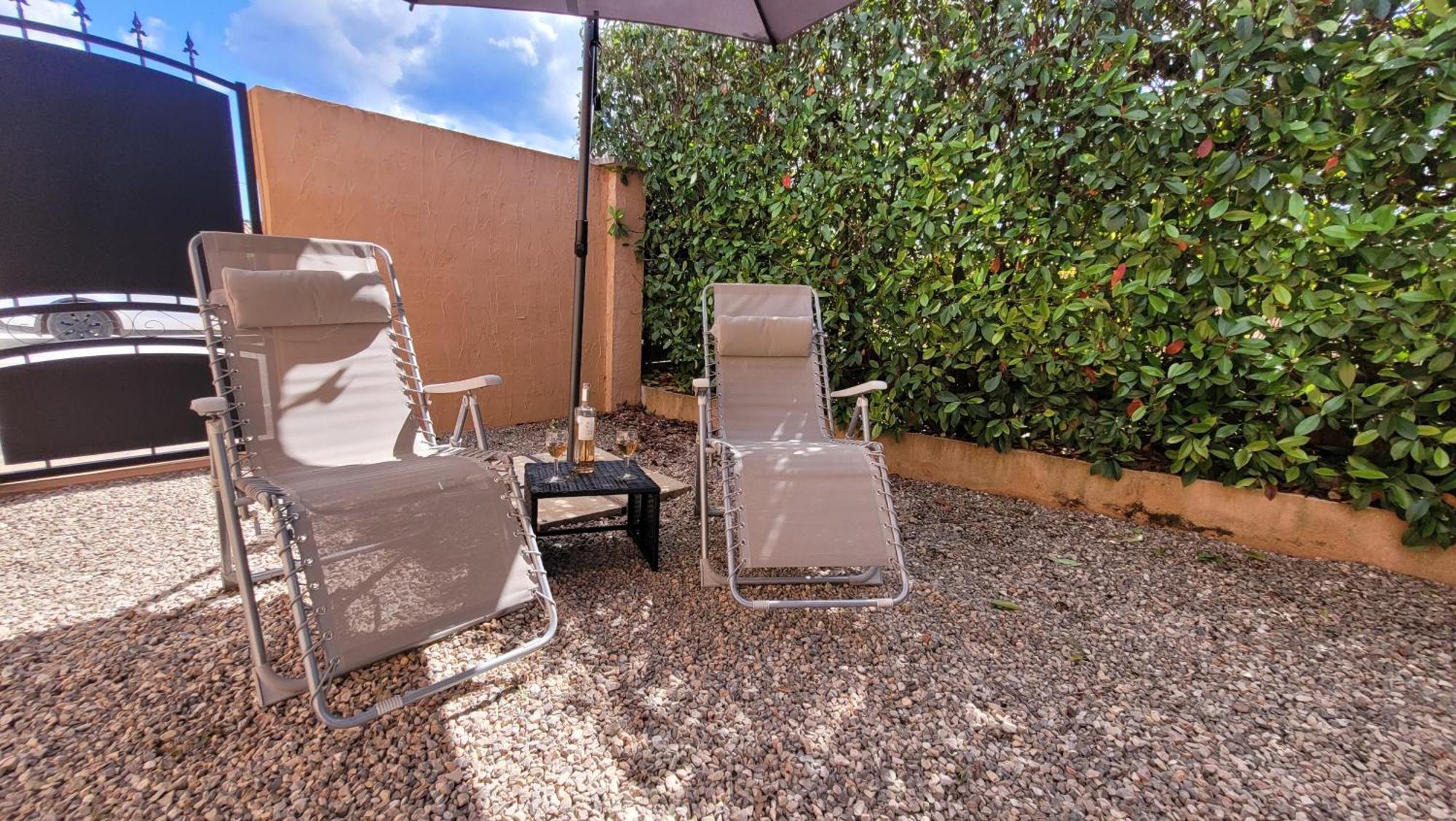 Le Petit Chez Nous Gite Climatise Jardin Pignans Esterno foto